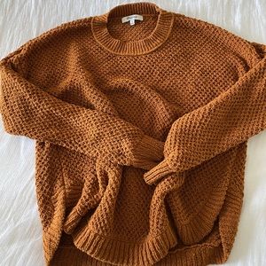 MADEWELL sweater size M. Gorgeous burnt rust color